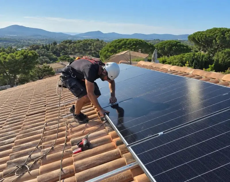 Installateur panneaux solaires Blauzac — pose photovoltaïque sur toiture